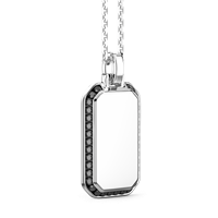 Collana Zancan  Insignia 925 in Argento Spinello ESC117 - ESC117